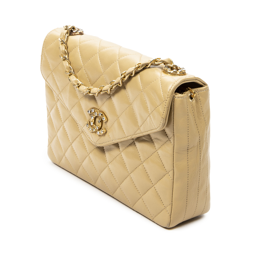 Chanel CC Crystal Push Lock Square Flap - Picture 2 of 7